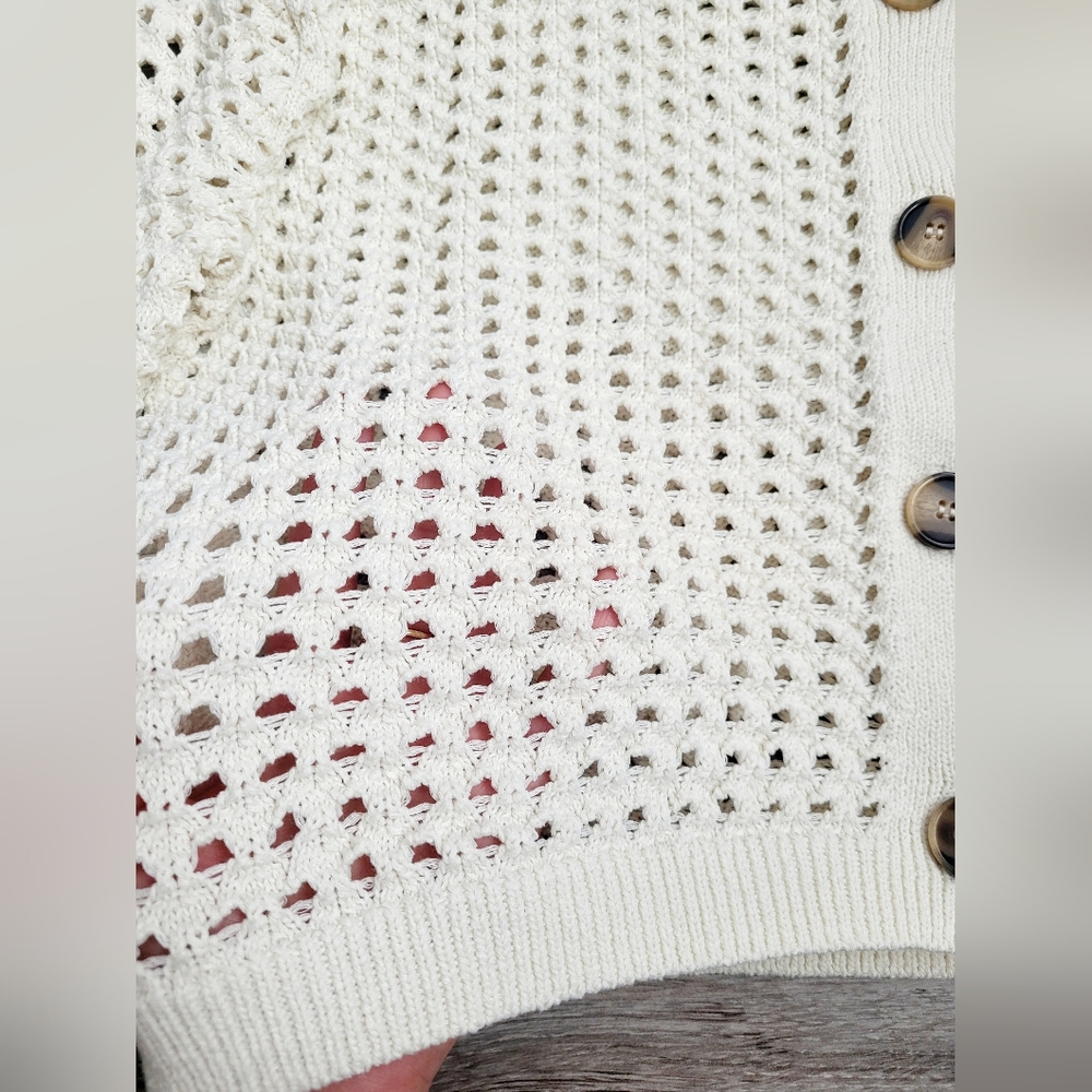 H&M Women's Oversized Knitted Cardigan Size M - Picture 5 of 7
